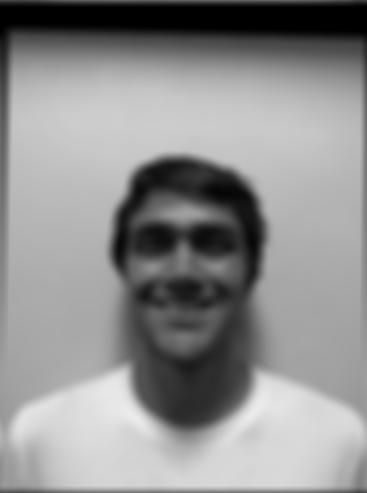 Filtered Image of Francesco (Low Frequency, Color)